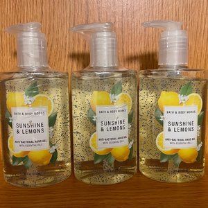 Bath & Body Works Sunshine & Lemons Set of 3